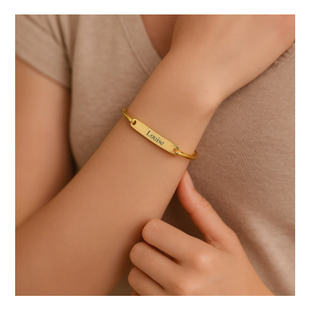 Bracelet personnalisable - Gravure - Alia Nature